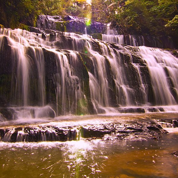 Catlins Waters Fall Photo by Frank Gumley