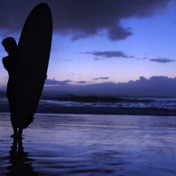 Dawn surf. Photo by Frank Gumley