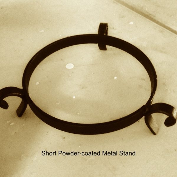 Short Steel Stand suitable for both large and small lanterns.