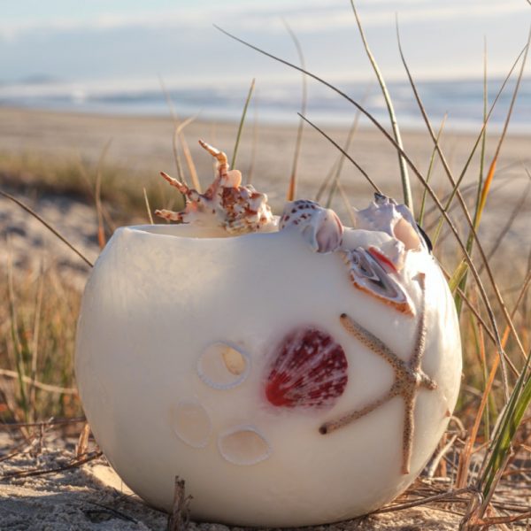 Our Shell Lanterns are a beautiful ornament in any home. Photo: Kim Vecie.