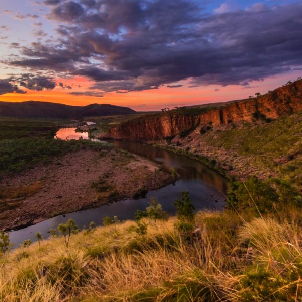 The unequaled beauty of a Kimberley sunset.