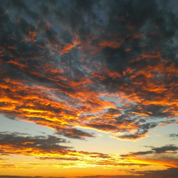 Sunset colours - inspiration for our lanterns. Photo by Lenn Saul