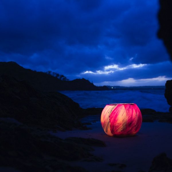 Venus Grand Cauldron against the night sky.