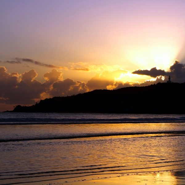 Byron Bay Sunrise. Photo by Frank Gumley