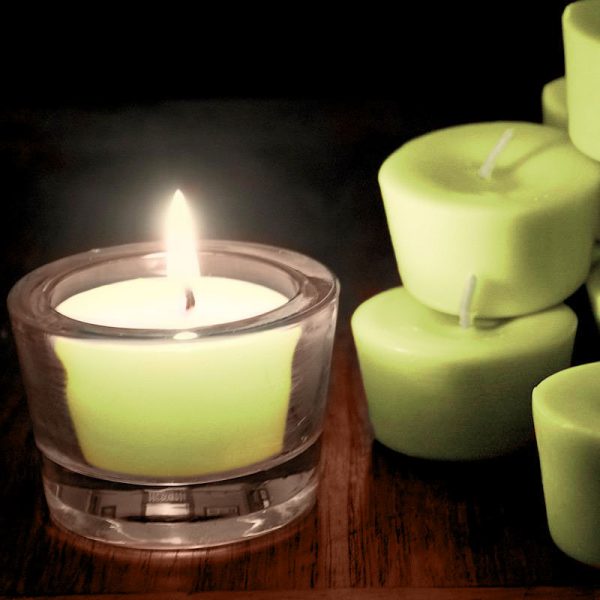 Beautiful as a stand-alone candle, our votives burn brightly with a tall flame. Recommended to illuminate your small and large coloured lanterns.